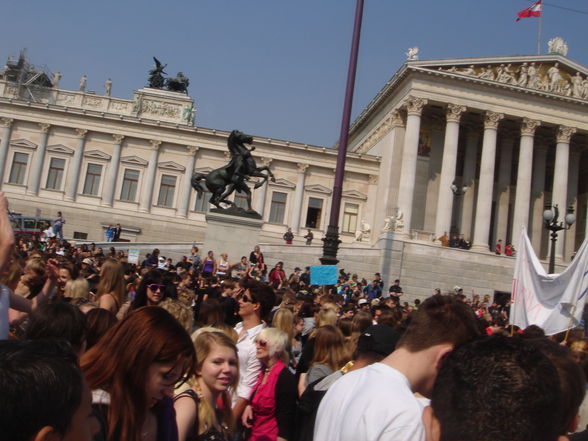 Schülerstreik in Wien am 24.04.2009 - 