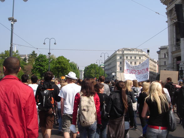 Schülerstreik in Wien am 24.04.2009 - 