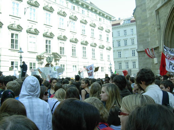 Schülerstreik Wien 09 wia worn dabei.. - 