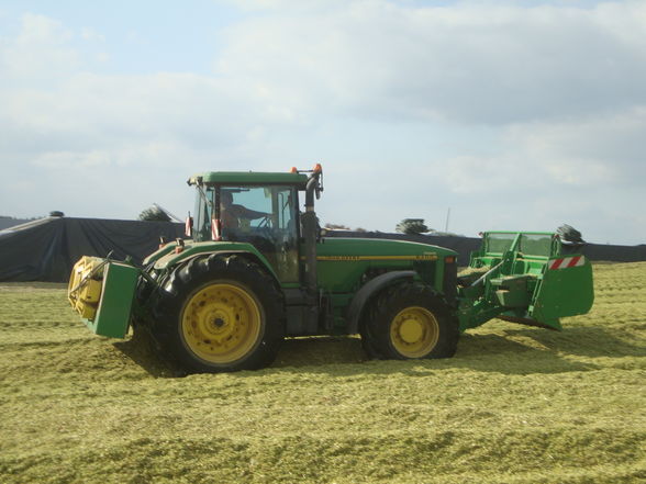 Häckseln in Norddeutschland  - 