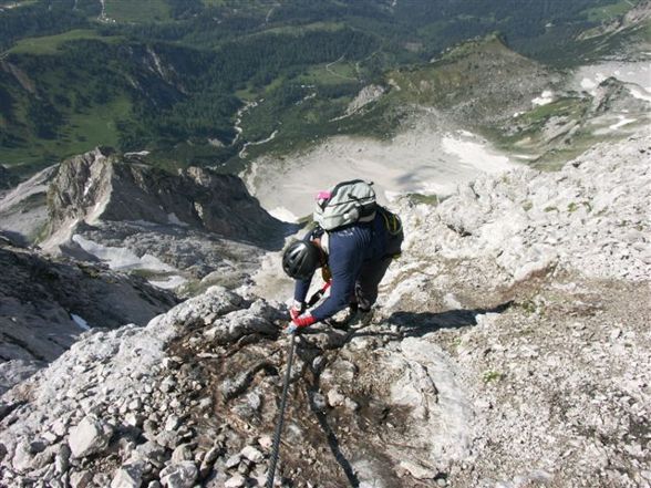 Klettern am Dachstein - 