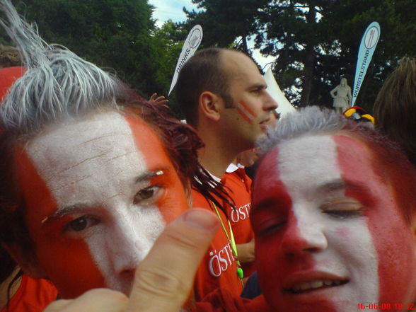 Fanmeile Wien Euro 2008 AUT gegen GER - 