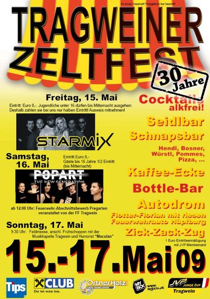 Zeltfest Selker, Tragweiner Zeltfest 09 - 