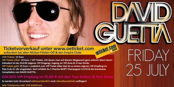 David Gueatta live im Empire - 