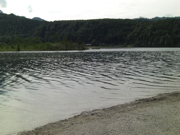 Sportliche Betätigung am Almsee - 