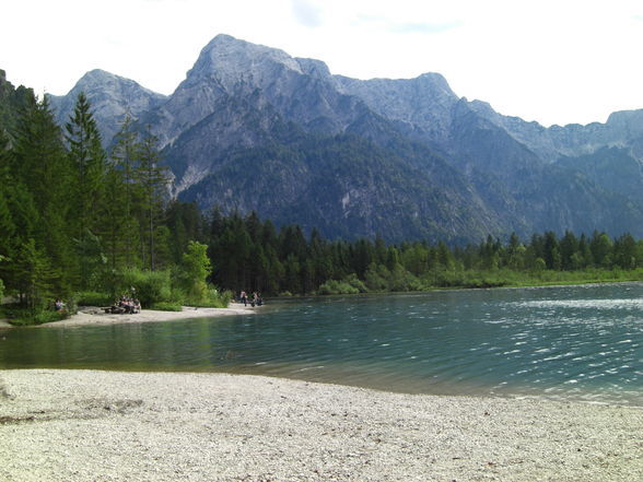 Sportliche Betätigung am Almsee - 