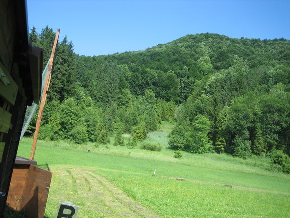 I beim Tontaubenschießen in Salzburg  - 