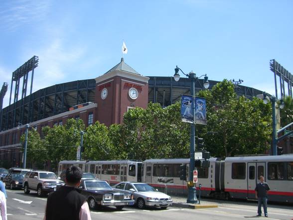 my first Giants Game - 