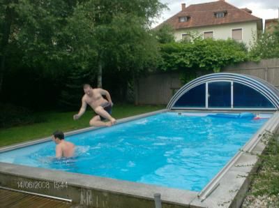 Poolparty bei Christoph - 