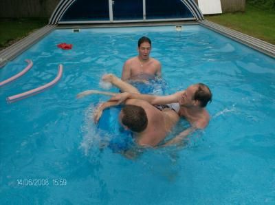 Poolparty bei Christoph - 