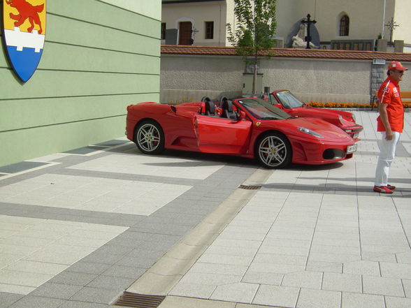 fotoshooting fürs ferrari-treffen  - 