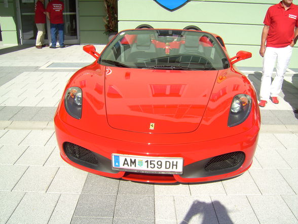 fotoshooting fürs ferrari-treffen  - 