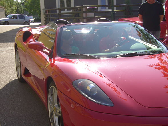 fotoshooting fürs ferrari-treffen  - 