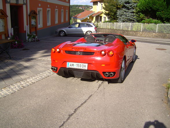 fotoshooting fürs ferrari-treffen  - 