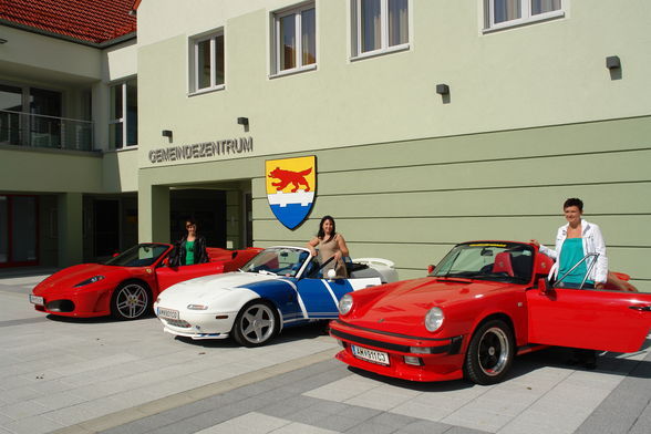 fotoshooting fürs ferrari-treffen  - 