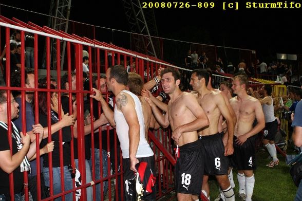 Honved Budapest -  Sturm 26.7.08  (1:2) - 