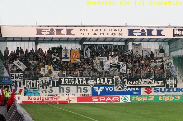 SV Ried - SK Sturm 31.8.2008 (4:1) - 