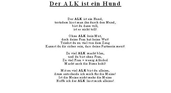 Der Alk is a Hund - 