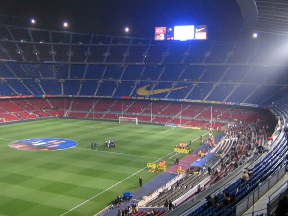 Barcelona 2008 und Camp Nou Stadium - 