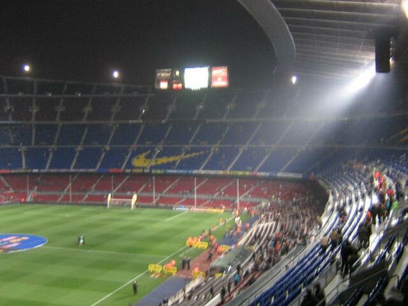 Barcelona 2008 und Camp Nou Stadium - 