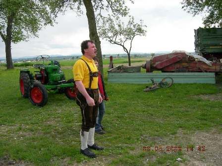 Maibaum aufstellen der LJ Naarn - 