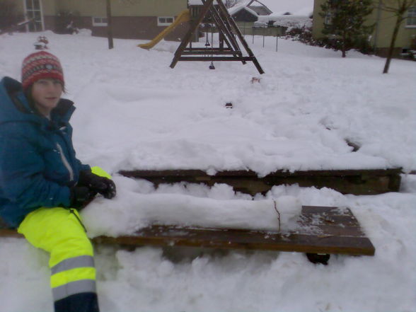 Schnee schwanz - 