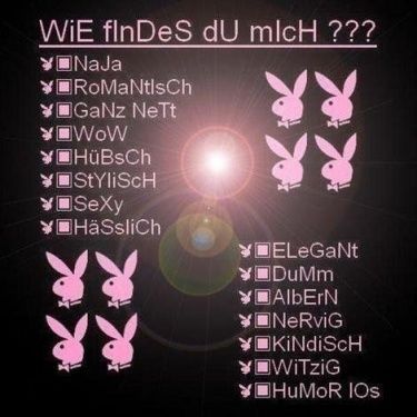 Wie findest du mich?? - 