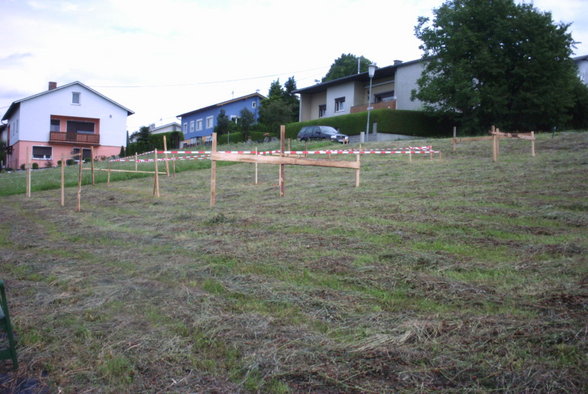 Hausbau, vom Anfang bis zu "Ende&qu - 