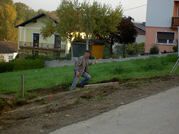 Hausbau, vom Anfang bis zu "Ende&qu - 