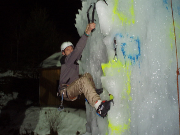 Eisklettern in Kirchbach - 