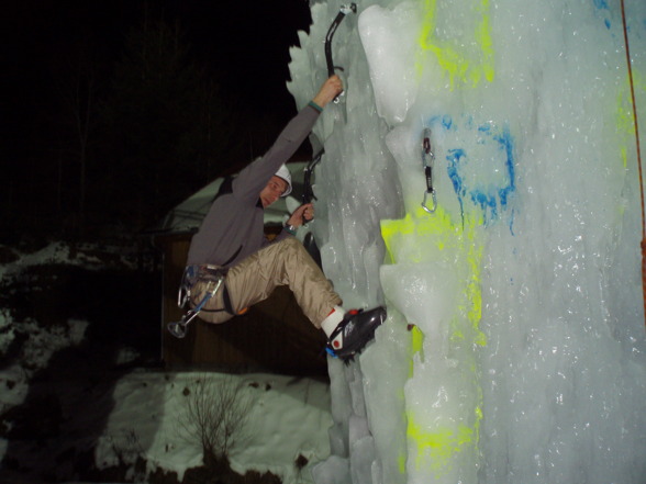 Eisklettern in Kirchbach - 