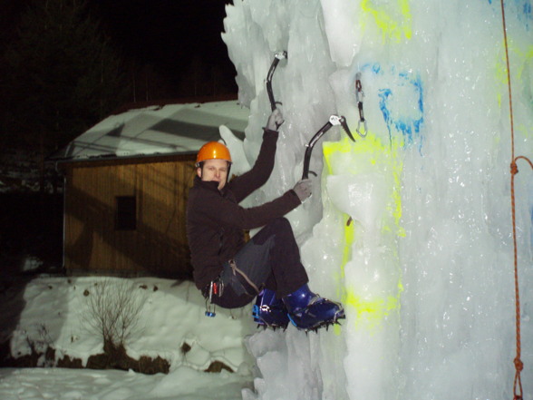 Eisklettern in Kirchbach - 