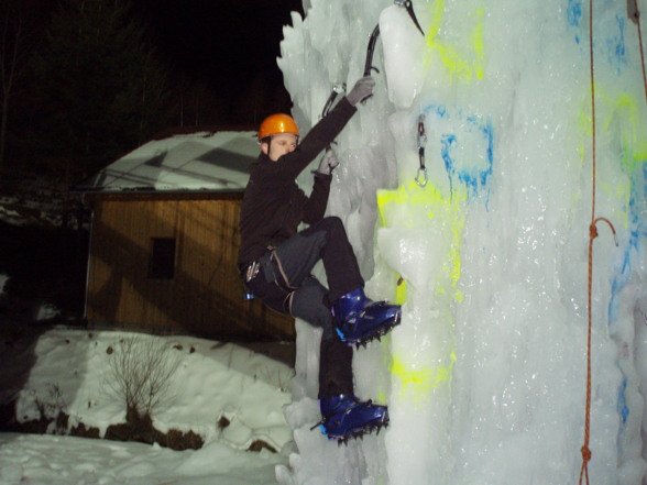 Eisklettern in Kirchbach - 