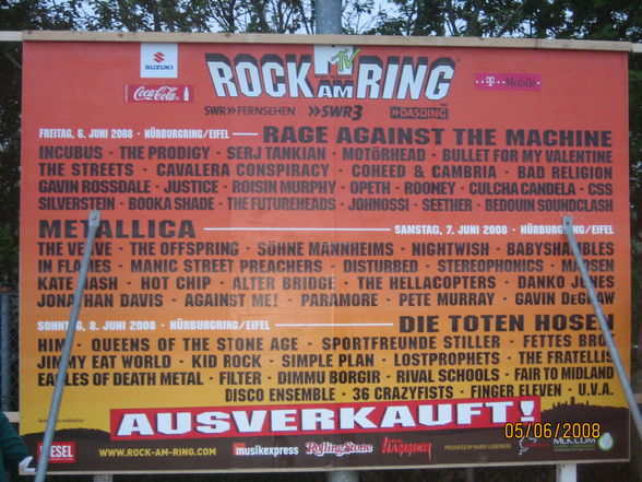 ROCK AM RING 2008 - 