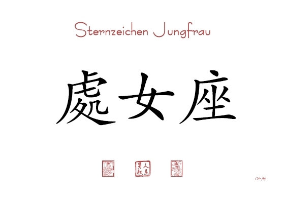 Chinesische Sternzeichen - 