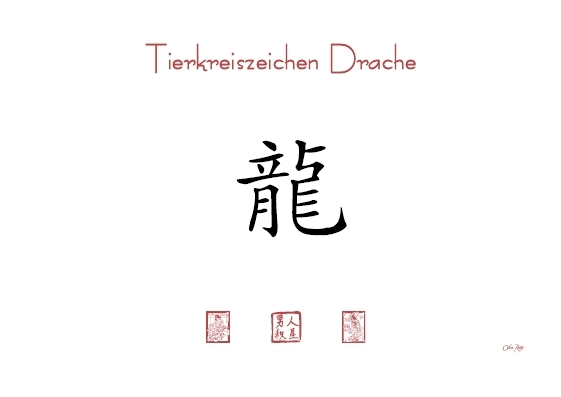 Chinesische Sternzeichen - 