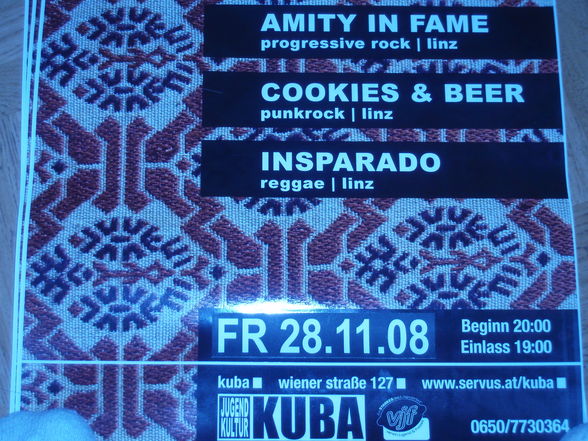 Cookies`N Beer Live @ Kuba - 