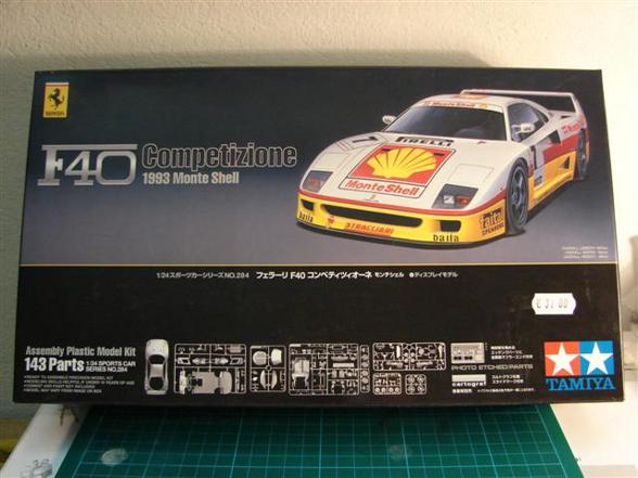 Ferrari F40 Monte Shell, Honda NSX Epson - 