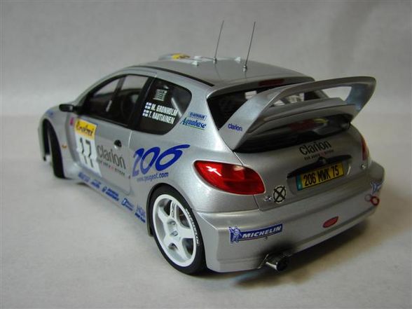 Peigeot 206 WRC Monte Carlo 2000 - 