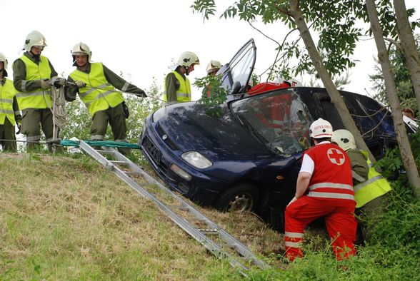 Übung mit der Feuerwehr Freindorf - 