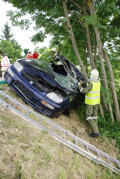 Übung mit der Feuerwehr Freindorf - 