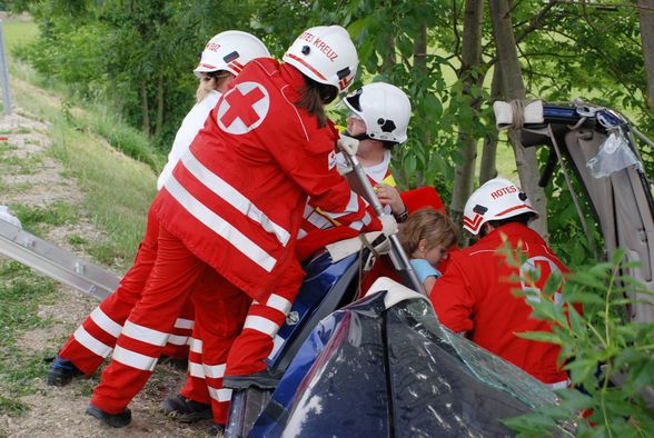 Übung mit der Feuerwehr Freindorf - 