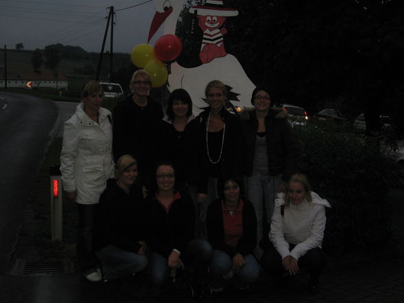 Storch für Janine + Papa-Feier in Stroiß - 