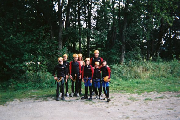 Feuerwehrjugend Lambach Canyoning 2007 - 