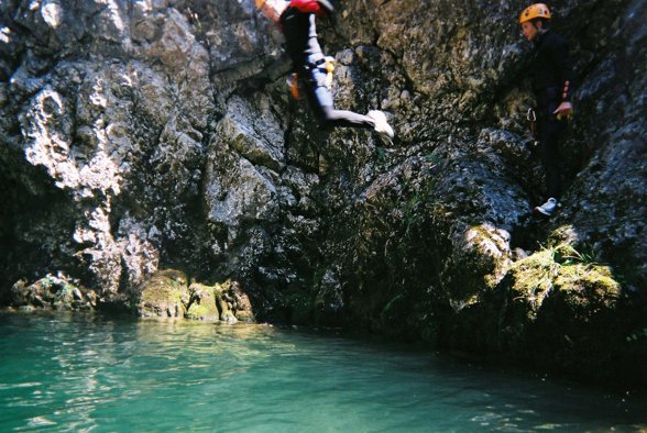 Feuerwehrjugend Lambach Canyoning 2007 - 