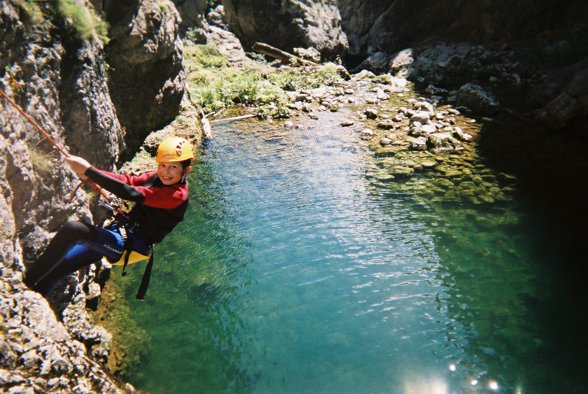 Feuerwehrjugend Lambach Canyoning 2007 - 