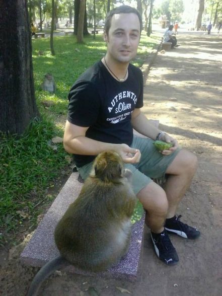 Monkey with Chris  - 