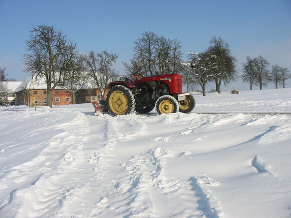 Steyr 18er im Wintereinsatz - 