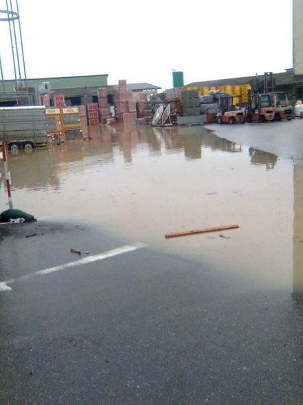 Hochwasser bei uns im bez. Melk - 