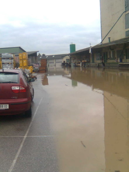 Hochwasser bei uns im bez. Melk - 